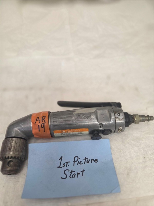 Blue Point AT810 3/8" Air Right Angle Drill 1350 RPM Reversible Pneumatic AR-19