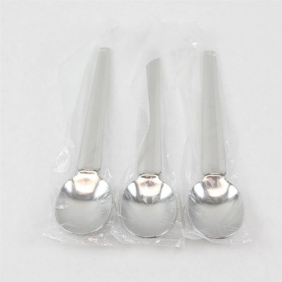 Three 18/8 Stainless Dakar by Mikasa Spoons New in Package