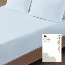 Mayfair Linen 100 Egyptian Cotton Queen Fitted Sheet Only - Luxury 600 Series