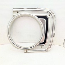 Bisel de faros Ford Falcon 1968-1970 lado del conductor lado izquierdo acabado cromado original OEM