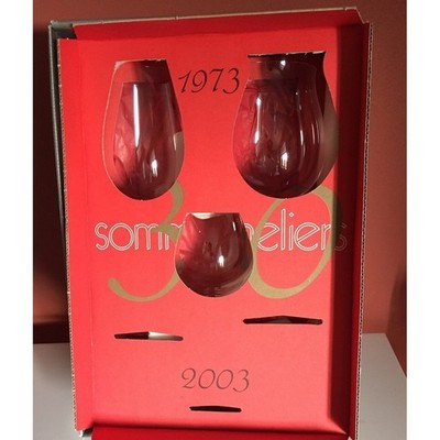 Riedel Sommeliers 30th Anniversary 6 Piece Wine Glass Set 1973-2003 Crystal