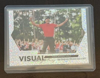 2024-25 Tiger Woods Upper Deck Allure Visual Storytelling Pixel 