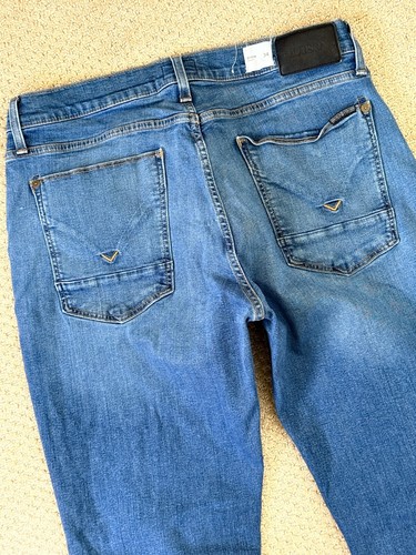 HUDSON JEANS Straight Leg BYRON Slim Stretch Light Wash $195 34 x 31 mens - Bild 3 von 8