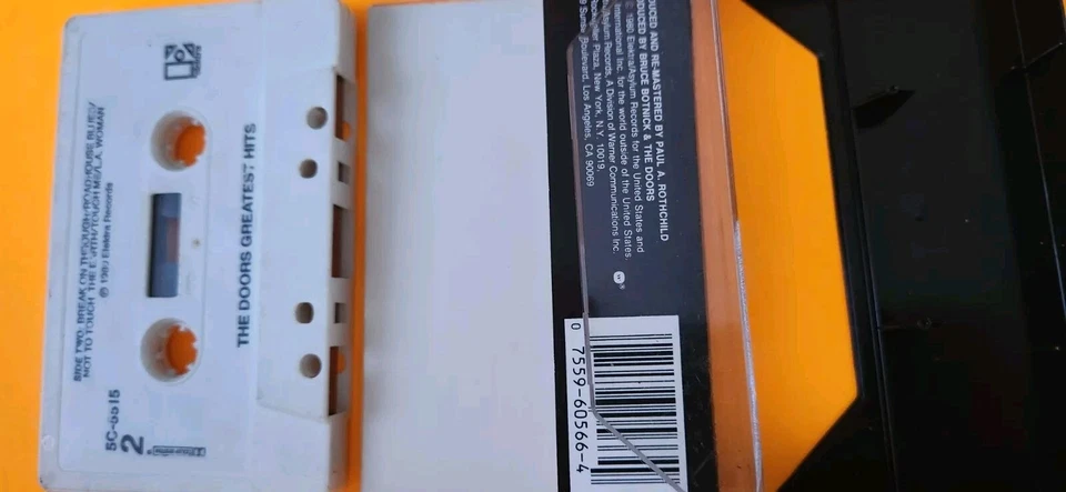 THE DOORS - Greatest Hits CASSETTE TAPE , 1971, FREE POSTAGE and TRACKING !!! - Image 4 of 4