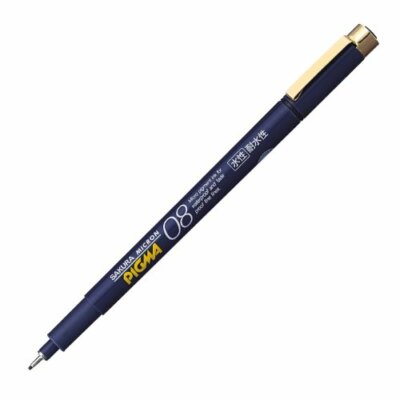 Sakura Color aqueous pen Piguma 0.8mm black ten ESDK08  49-10P from