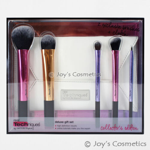 1 REAL TECHNIQUES De Lujo Cepillos de Maquillaje Set de Regalo "RT-1439" *Cosméticos de Joy* - Imagen 1 de 3