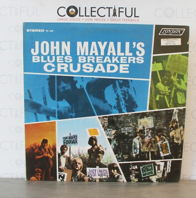 JOHN MAYALL'S BLUES BREAKERS - CRUSADE - LONDON 1967 *RARE DEMO* EX- LP 