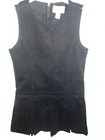 Children Place girls black uniform dress size 6X/7