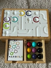 New Marble Marbology Puzzle Game Set From Marbles Brain Workshop