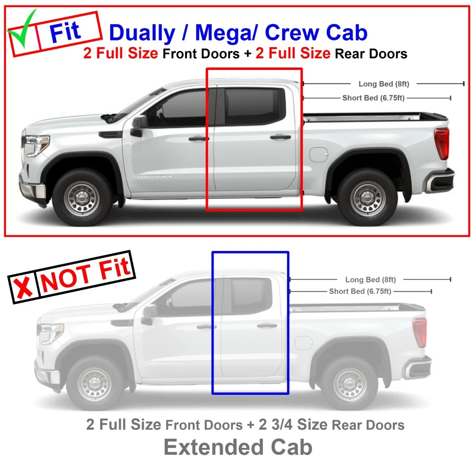 [CCT] 5 capas ajuste semipersonalizado para Ram 1500 TRX doble cabina 5,6 ft 2022-2024 Foto 2 de 4