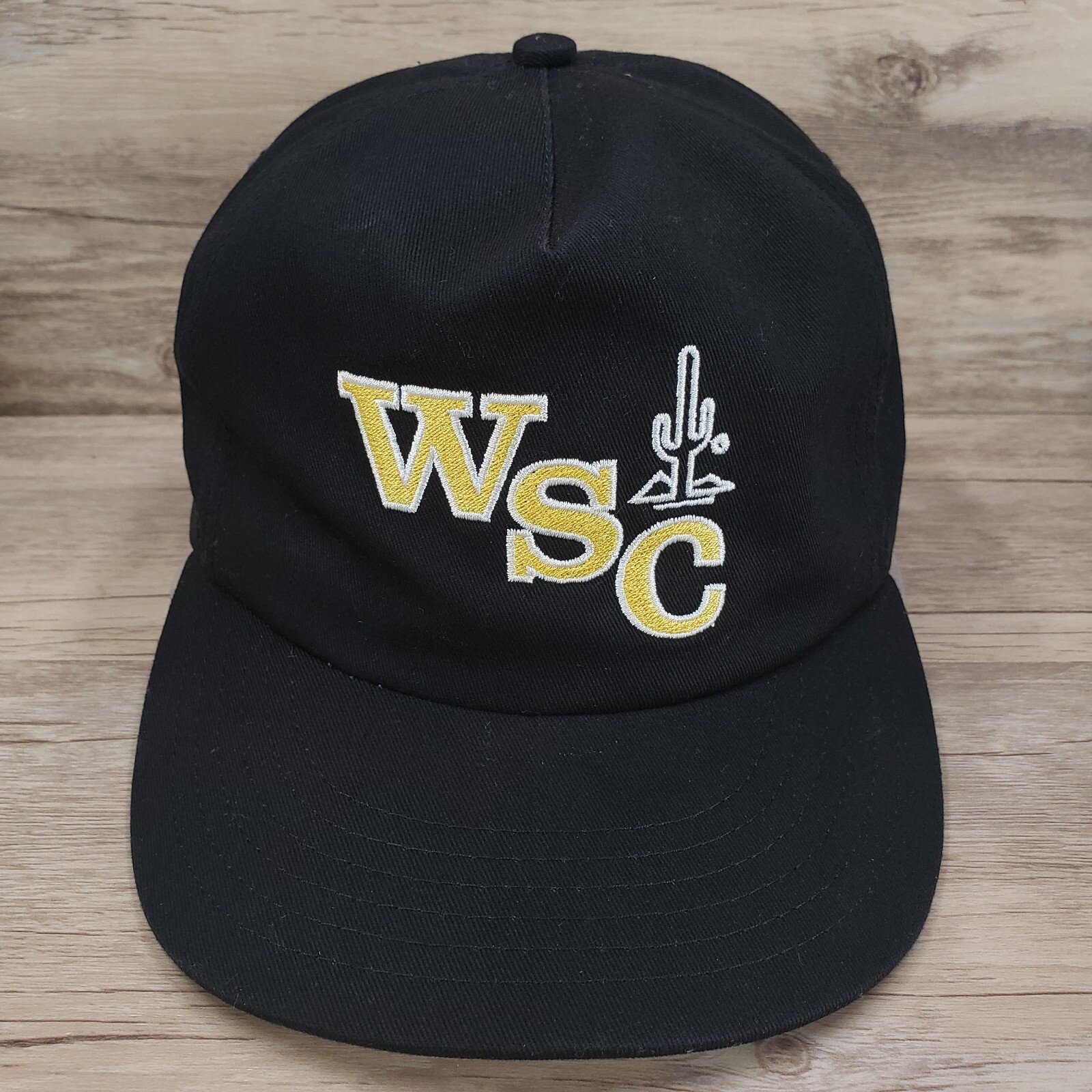 WSC Initials Hat Cap Snapback Cactus Graphic Blac… - image 1