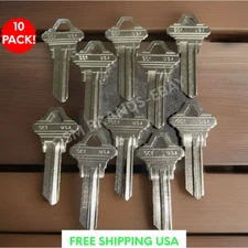 SCHLAGE SC-1 House Key Blanks NICKEL PL 10 PACK Maintenance RE Agency-Apartments