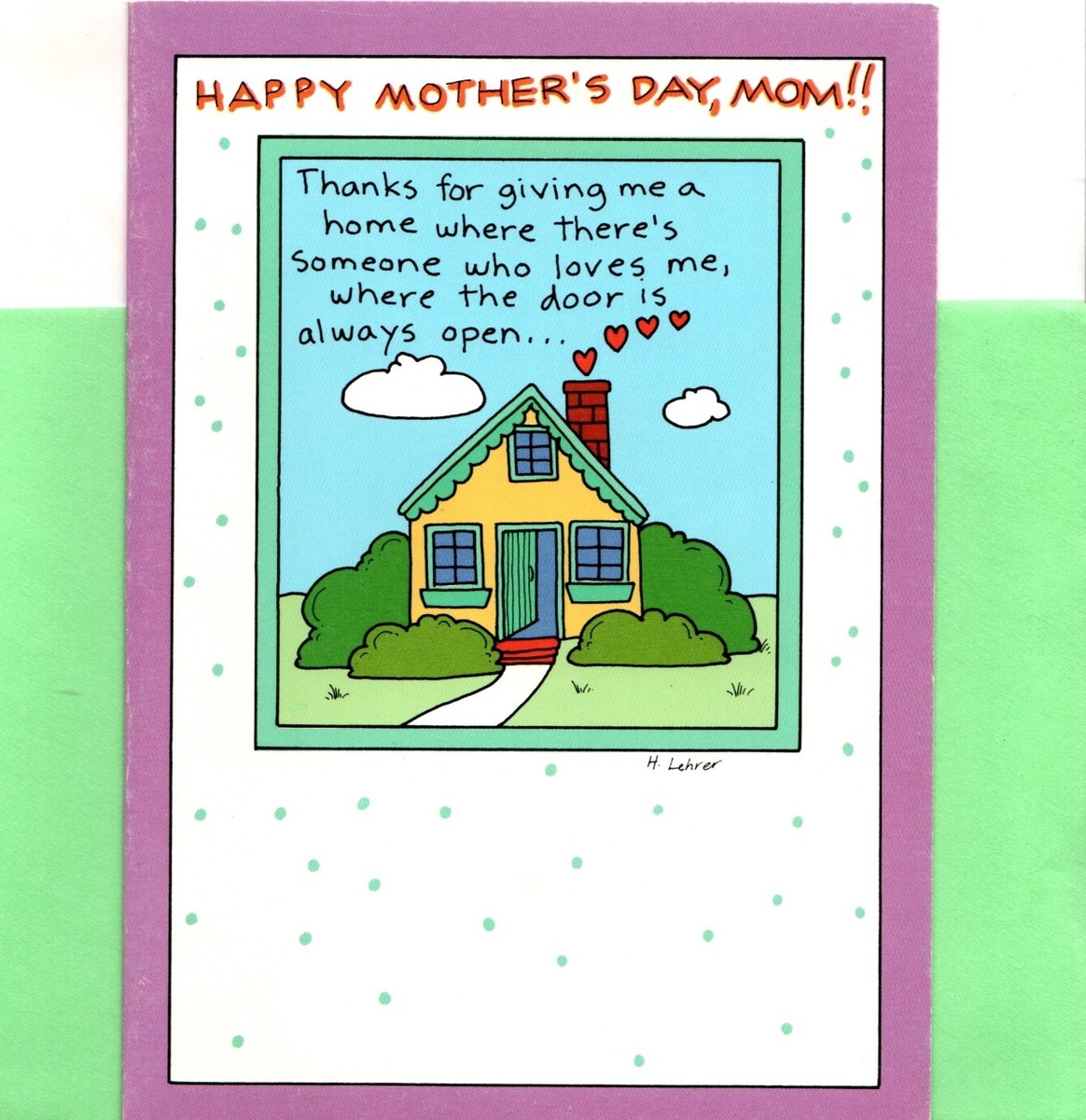 Funny Happy Mother's Day Refrigerator Is Full Oatmeal Studios
