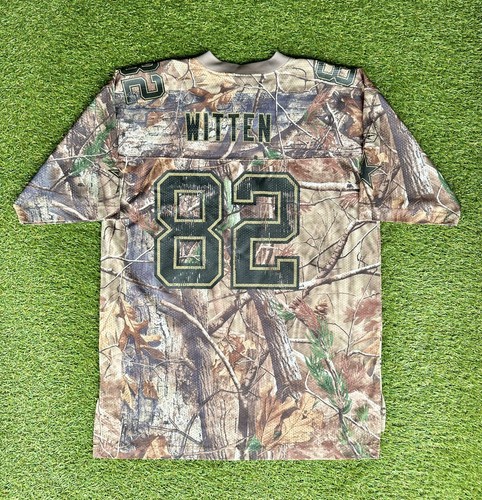 Size Large - Jason Witten Dallas Cowboys Camouflage Reebok Jersey - Picture 4 of 5
