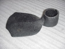  ANTIQUE PRIMITIVE CAST IRON GRUBBING HOE HAND  TILLING GARDEN TOOL