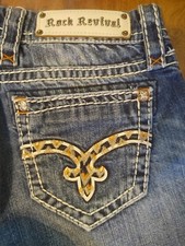 Ladies Rock Revival Shorts Size 27x4