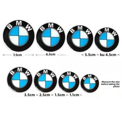For BMW Motorcycle Logo,reflective Excelle  Steering Wheel  , Epoxy   Stickers