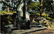 Postcard MD Baltimore Silver Springs Druid Hill Park Maryland c1910 JK13