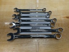 Snap-on Tools Usa New 7pc Add-on Large Sae Flank Drive Plus Combo Wrench Set
