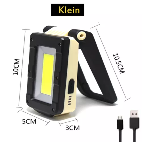 COB LED Arbeitsleuchte Akku KFZ Werkstattlampe Taschenlampe Handlampe mit Magnet - Bild 23 von 25