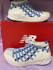 New Balance Fresh Foam 1080M UNLANCED  Beige Blue Men's Running Shoes Sz 10