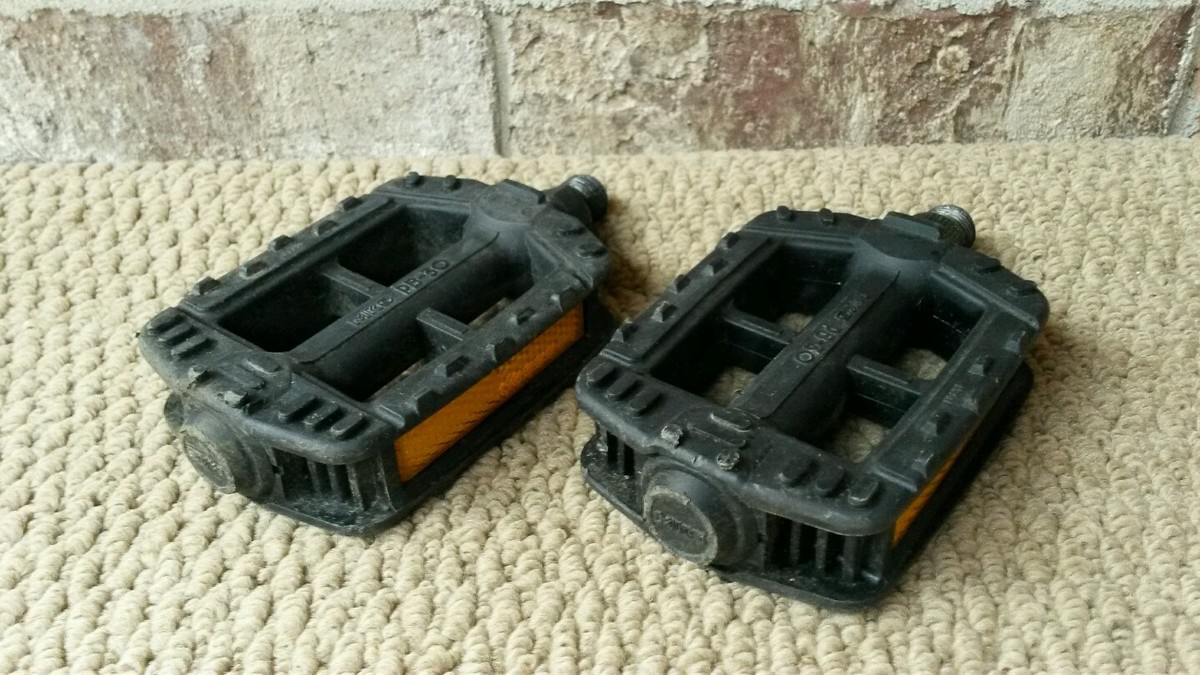 ペレグリン　パワーペダルUF-1 9/16 オールドMTB NOS Vintage Peregrine UF-1 Power Pedal Silver Platform 9/16