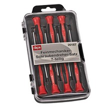 Feinmechaniker Schraubendreher Schraubenzieher Satz 7tlg. Schraubendrehersatz
