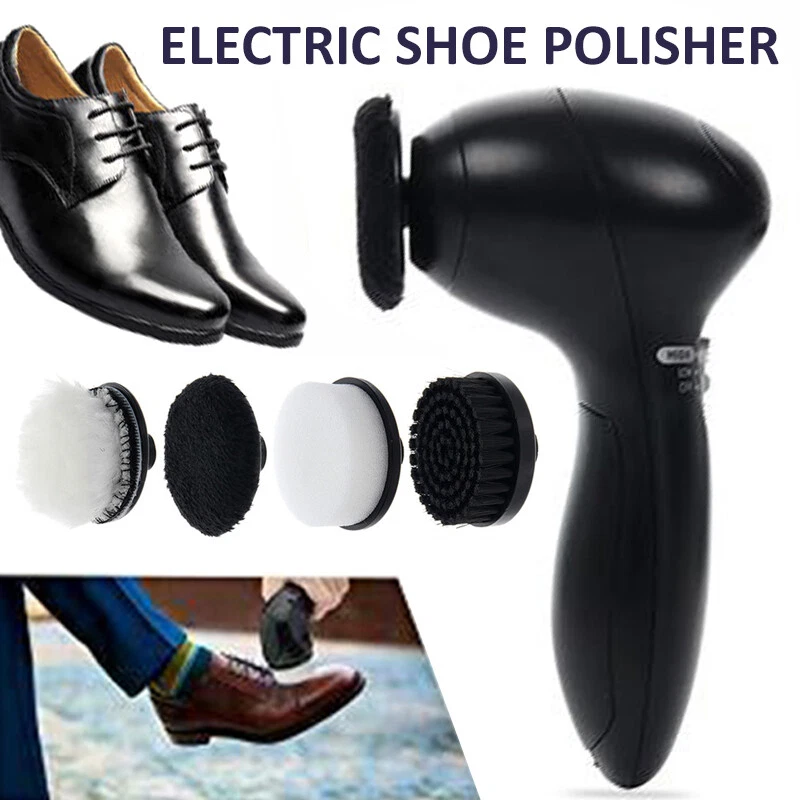 Battery shoe shop polisher