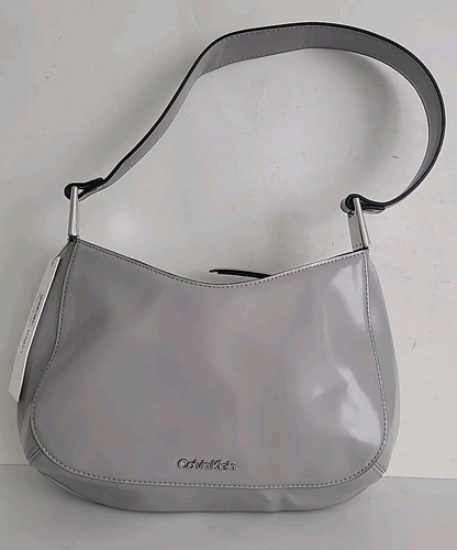 Calvin Klein Charlie Top Zip Organizational Shoulder Bag 11.25x7x4" New - Picture 5 of 12