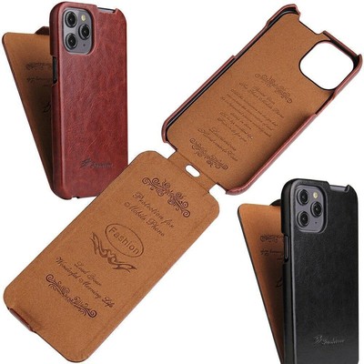 Vertikal Flip Case Hülle Schutzhülle Ledertasche Für iPhone 15 14 13 12 11 XR 78