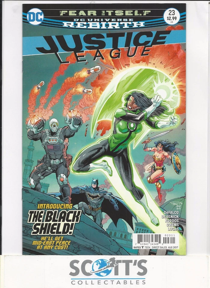 JUSTICE LEAGUE # 23 NM