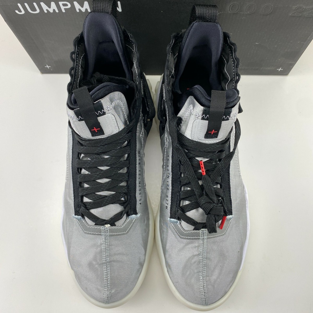 Nike Air Jordan Men\'s SZ.10 Proto- React  BV1654-002 Metallic Silver New Jordan Proto React Wolf Grey 2019 for Sale | Authenticity  main image 3