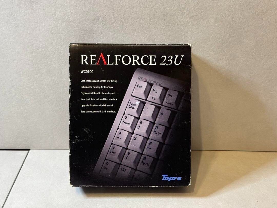 REALFORCE 23U 東プレ テンキー リアルフォース WC0100