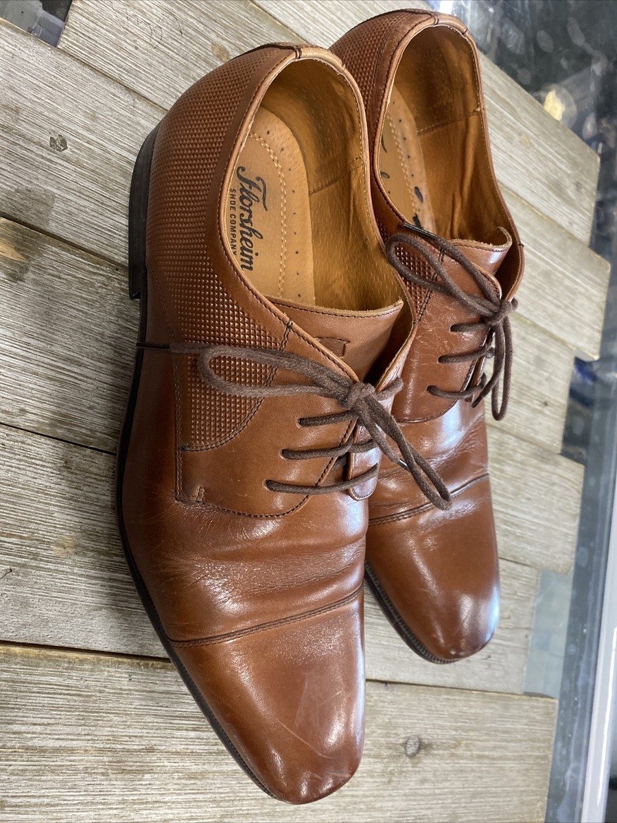 Florsheim Mens Brown Oxford Shoes 10.5D | eBay display picture 3