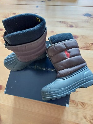 Polo Ralph Lauren Winterstiefel, chocolate vancouver zip, Kinder, Gr. 29