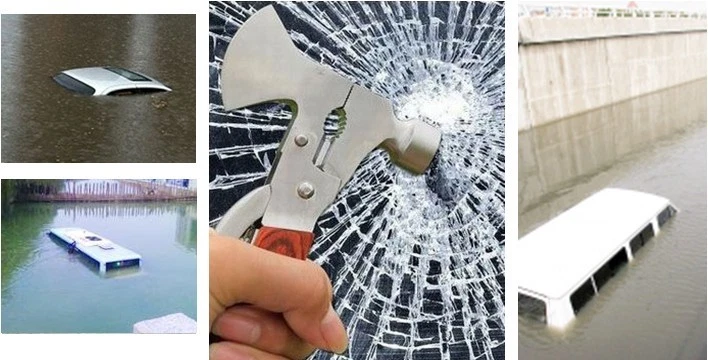 Multitool Axt Multifunktionswerkzeug Taschenmesser Beil Hammer Zange Outdoor EDC - Bild 4 von 4