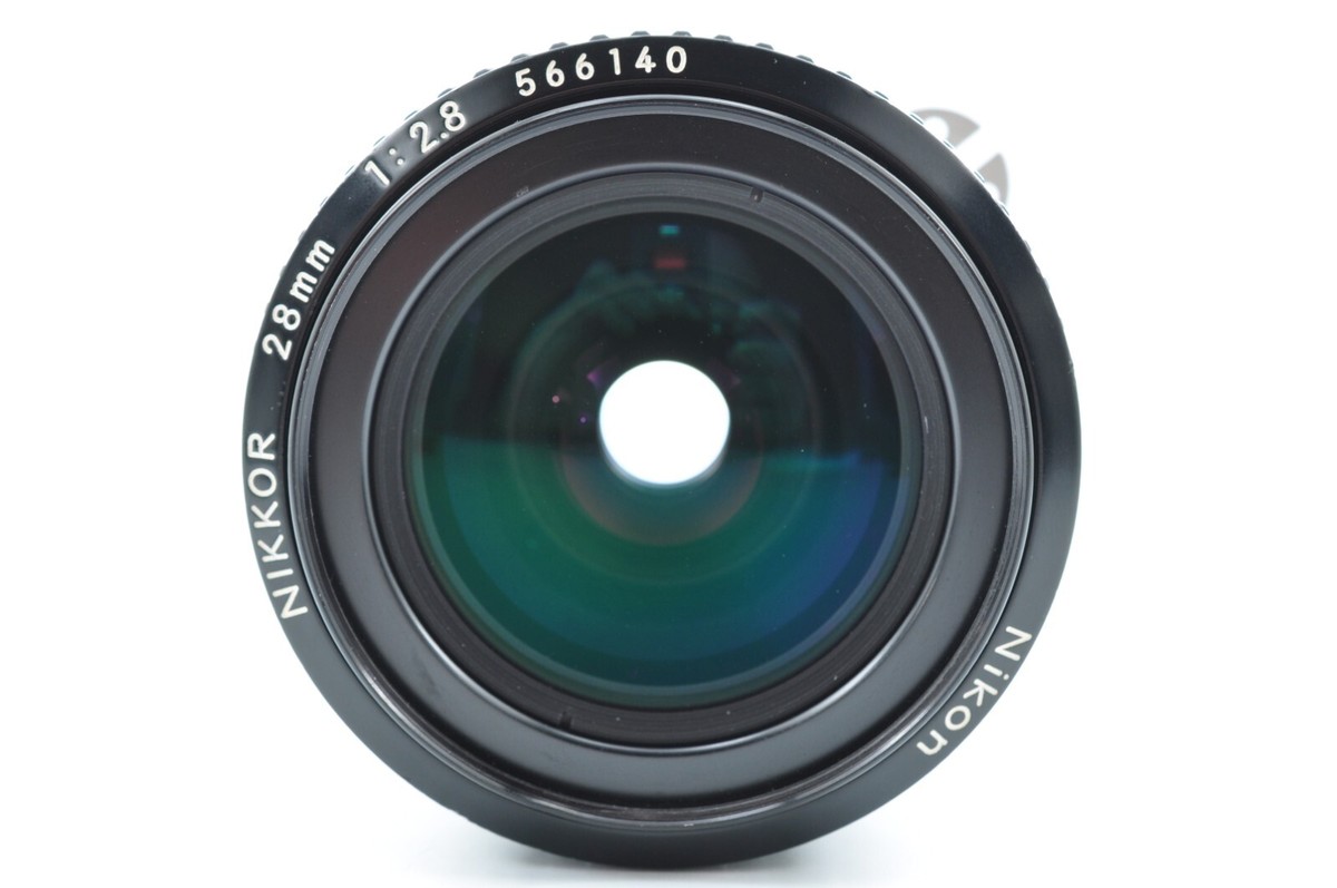Excellent] Nikon Ai Nikkor 28mm f/2.8 MF Wide Angle Lens Japan