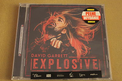 David Garrett - Explosive PL CD POLISH RELEASE NEW SEALED