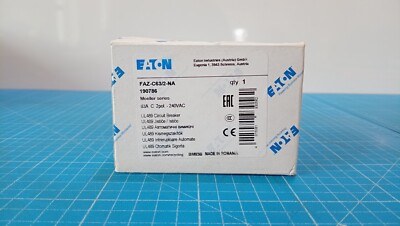 Eaton FAZ-C63/2-NA Leitungsschutzschalter, 63 A, 2p 190786 _0,27_5