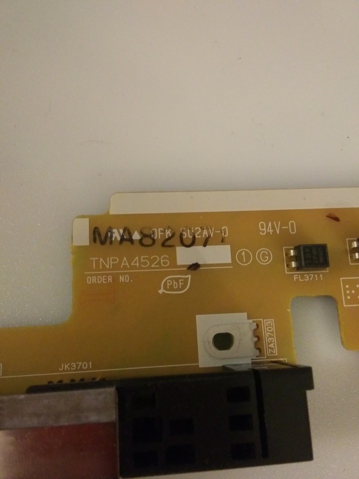TNPH0713 PANASONIC (NO Suffix) A BOARD TH-50PZ800U $39.62 - PicClick CA