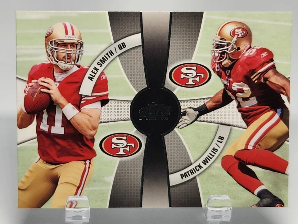 Patrick Willis & Alex Smith 2010 Topps Prime Card - Image 2 of 4