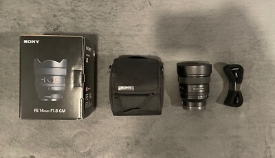 索尼 FE 14mm f1.8 GM 镜头 - 全新 - 2年保修 - 可验证收据