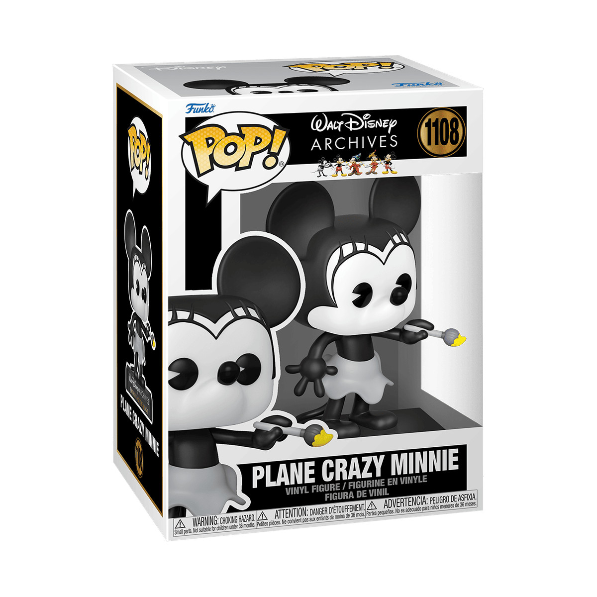 Funko Pop! Vinyl: Disney - Plane Crazy Minnie #1108 889698576239| eBay