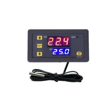 W3230 24V 12V Temperature Controller Regulator Heating Cooling Control w/ Sensor