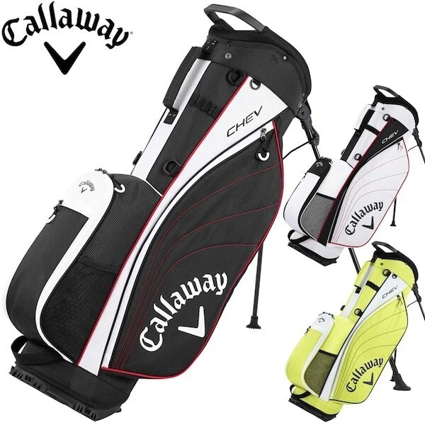 Callaway Golf Chev Carry Stand Bag 25JM 9 x 47in Lightweight 2025 Model Lime - Image 3 of 4