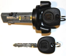 New GMC GM Ignition Lock Cylinder Tumbler Key Switch W/ 2 OEM Logo Keys 704600