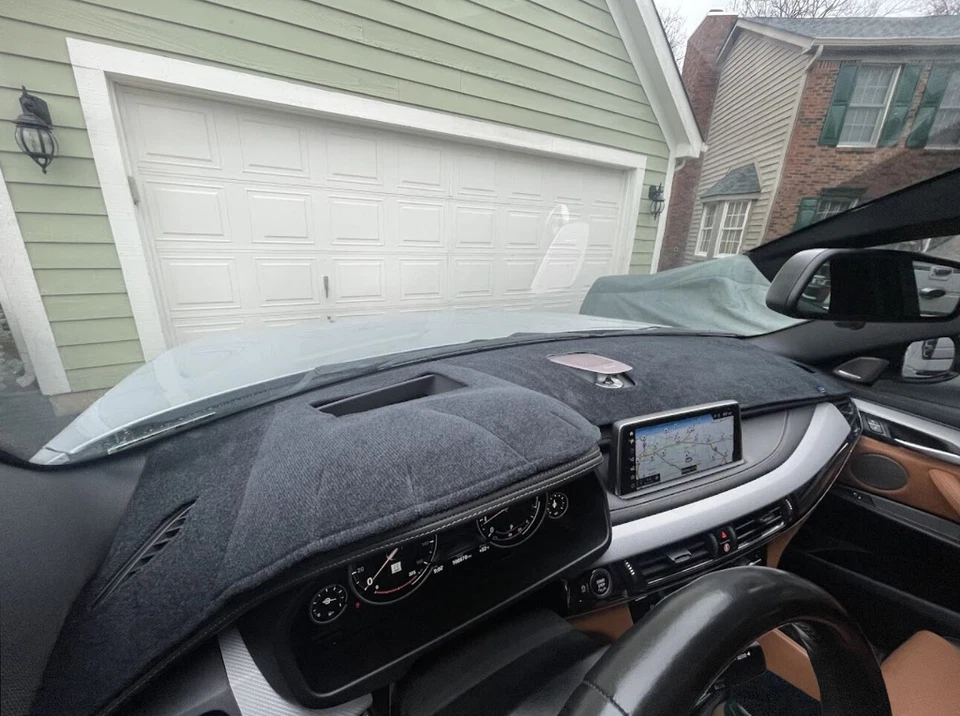 Dashboard Dash Mat Cover for 2013-2016 Audi A4 Quattro (Plush Velour) - Image 3 of 4