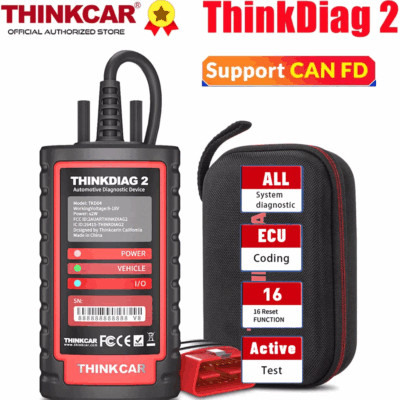 2024 THINKDIAG 2 OBD2 Scanner Car Diagnostic Tool Reader All Free Bidirectional