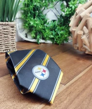 NFL Pittsburgh Steelers Woven Necktie - Men's Necktie - Tie 