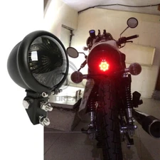 Motorcycle LED Rear Tail Light Brake Stop Lights Kit For Harley Bobber Chopper